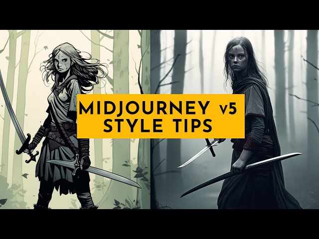 Midjourney v5 - Style Prompt Tips and Reference Tricks
