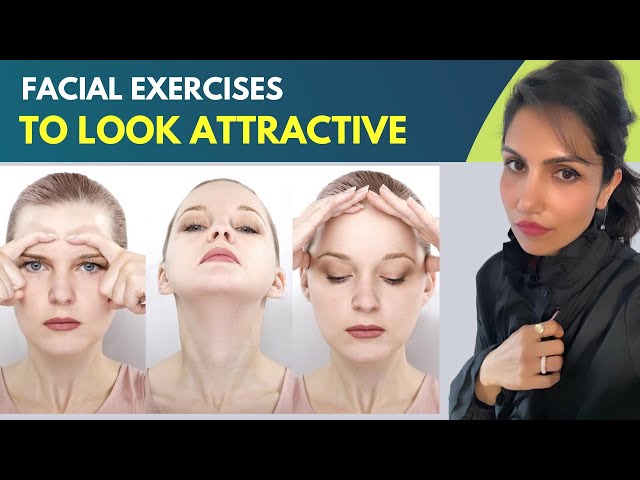 Facial Exercises to Look Attractive #shorts #skincare