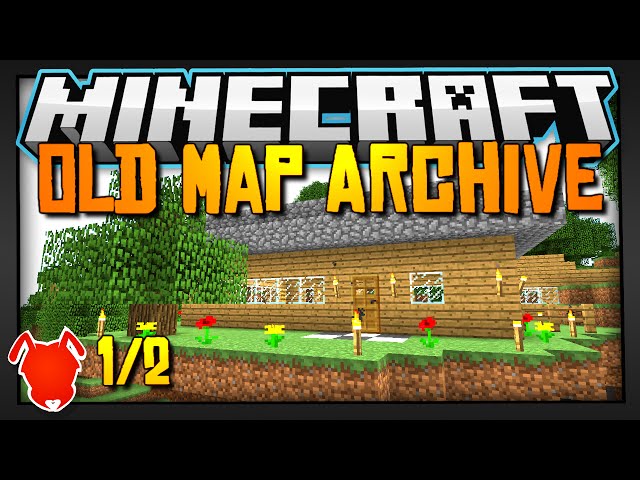 Minecraft | MY ENTIRE MAP COLLECTION! | Part 1/2