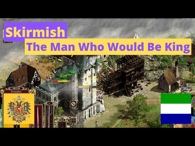 The Man Who Would Be King (Custom Skirmish) | Austria vs Rhine | Cossacks 2: Battle for Europe