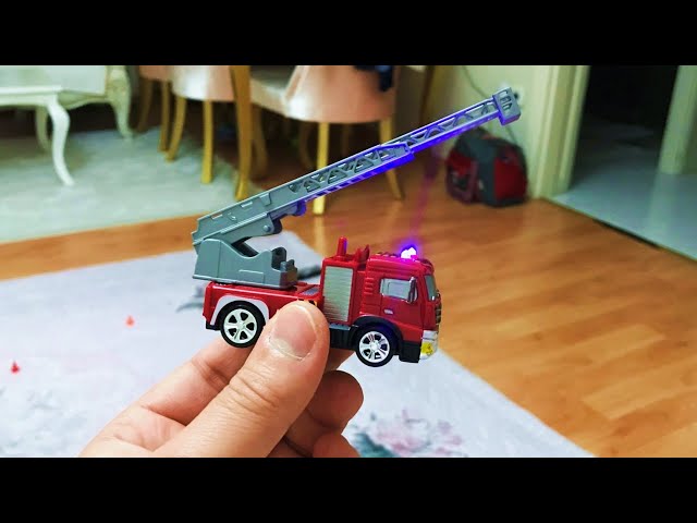 Incredibly Micro Scale RC Fire Truck #shorts #short