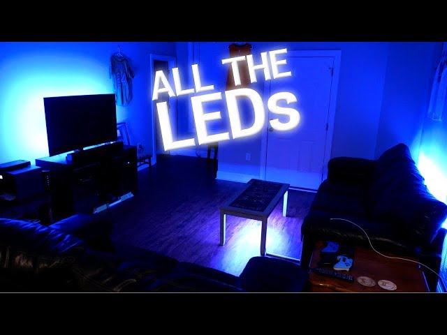 Pimping Out My House With RGB LEDs!