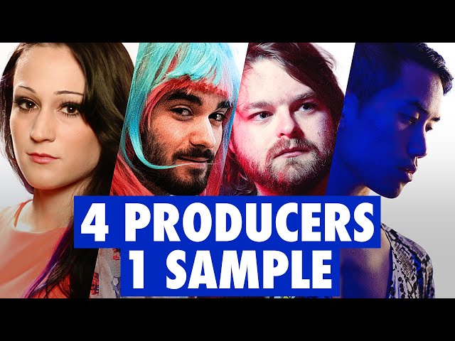 4 PRODUCERS FLIP THE SAME SAMPLE ft. Dorian Electra, Neon Vines, ABSRDST, Diveo