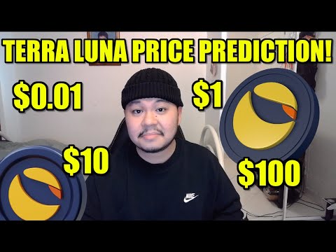 MY TERRA LUNA PRICE PREDICTION FOR 2022! ($0.01, $0.10, $0.50, $1, $10, $50, $100)?