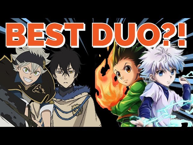 ASTA and YUNO vs GON and KILLUA!! Which Anime Duo is Best?! | Black Clover and Hunter X Hunter