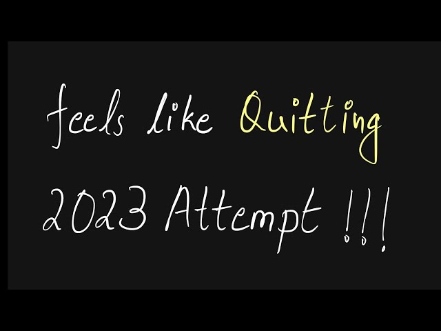 Feels like **quitting** UPSC 2023 Attempt !!