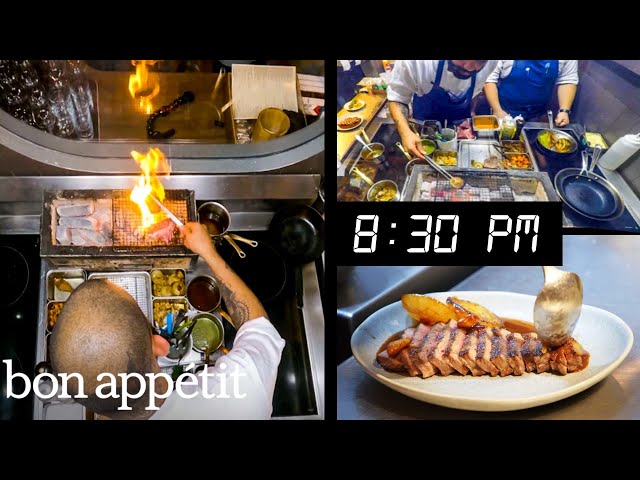 We Put 12 Cameras in A Tiny Restaurant Kitchen on Friday Night | Bon Appétit
