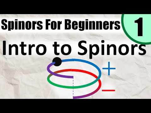 Spinors for Beginners