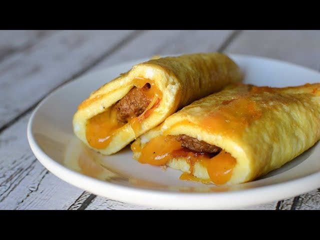 Keto Recipe - Ultimate Breakfast Rollups