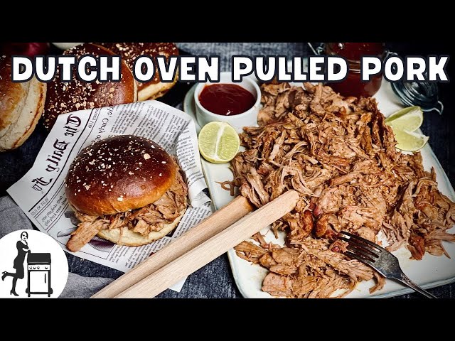 Pulled Pork im Dutch Oven | saftig & würzig | Die Frau am Grill