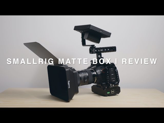 SMALLRIG MATTE BOX | REVIEW | How does it compare to the TILTA MINI ? (tested on BMPCC 6K)