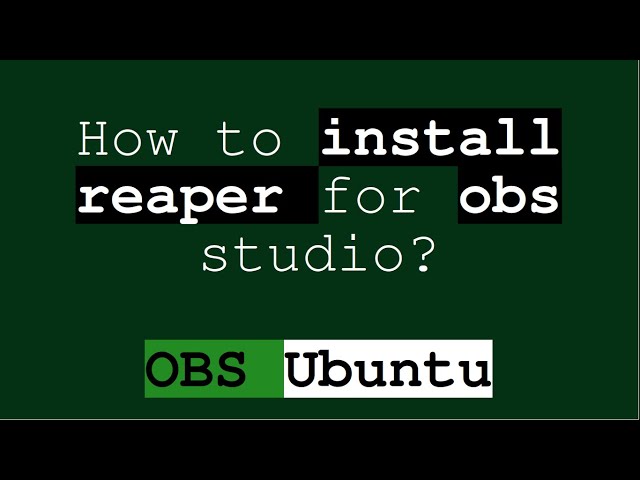 How to install reaper for obs studio |installing reaper in Linux | Fine tuned audio using reaper