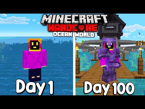 100 Days Of Ocean Only Hardcore Minecraft