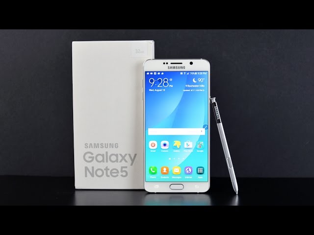 Samsung Galaxy Note 5: Unboxing & Review