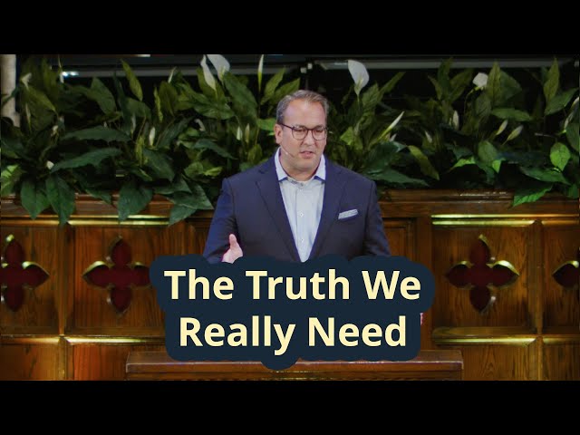 The Truth About Our Spiritual Condition