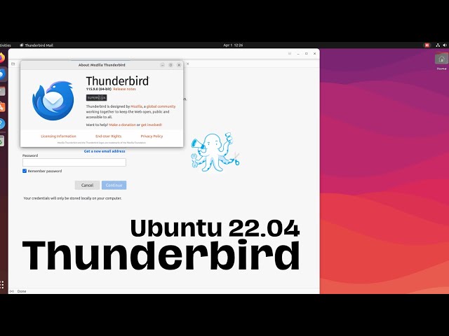 How to Install Mozilla Thunderbird on Ubuntu 22.04 Jammy Jellyfish | Install Thunderbird on Ubuntu