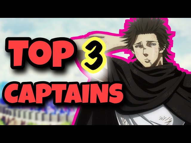 TOP 3 Strongest Magic Knight Captains in Black Clover | Ranking