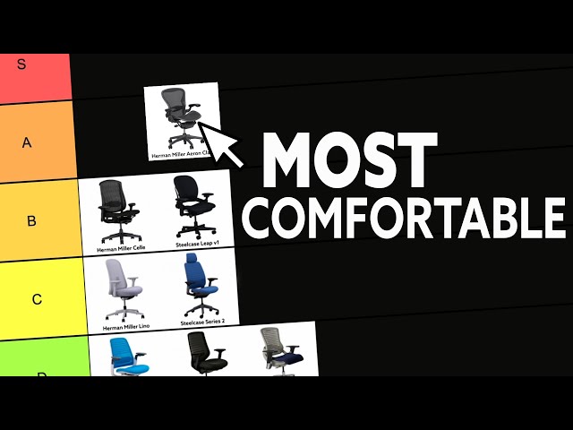 Best Office Chair Tier List (20 More Ranked For Comfort)