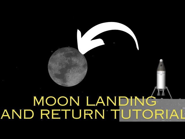 How to land on the moon and come back in SFS #sfs #spaceflightsimulator #tutorial #gaming