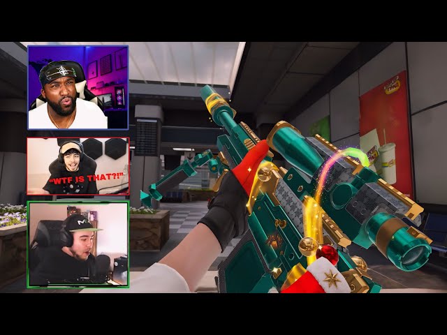 How Twitch Streamers React to one of the Best Sniper in CODM