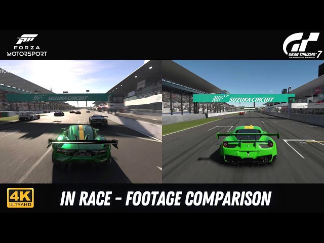 Forza Motorsport (2023) vs Gran Turismo 7 | Early GAMEPLAY COMPARISON