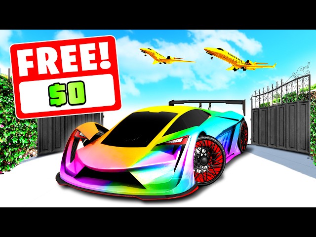 GTA 5 but EVERYTHING I Buy is FREE!