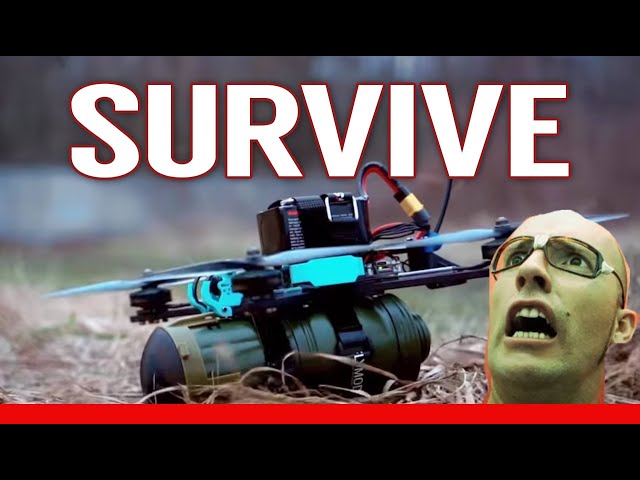 SURVIVE an FPV Drone Attack during Wartime.