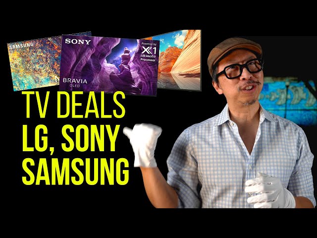 Best TV Deals for Samsung, LG & Sony! OLED vs QLED TV Deals