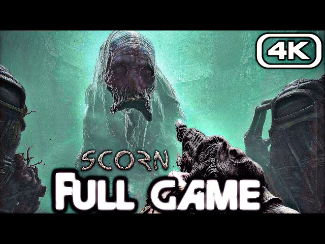 SCORN Gameplay Walkthrough FULL GAME (4K 60FPS PC ULTRA) No Commentary