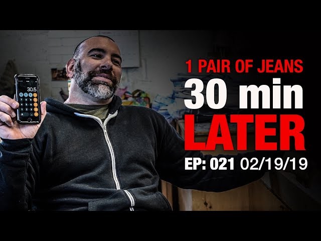 1 Pair Of Jeans 30 Min Later | OriginHD EP: 021