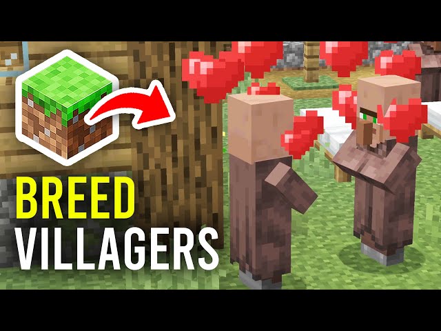 How To Breed Villagers On Minecraft - Full Guide