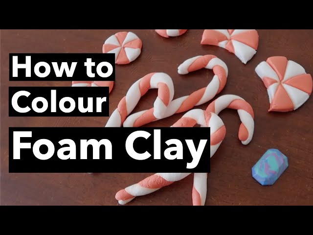 How to Color Foam Clay Tutorial | DIY Cosplay - Colouring with Markers