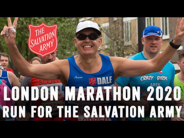 Run for The Salvation Army in the 2020 London Marathon
