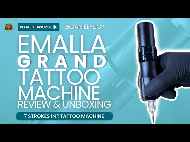 Emalla Grand Tattoo Machine Unboxing & Review