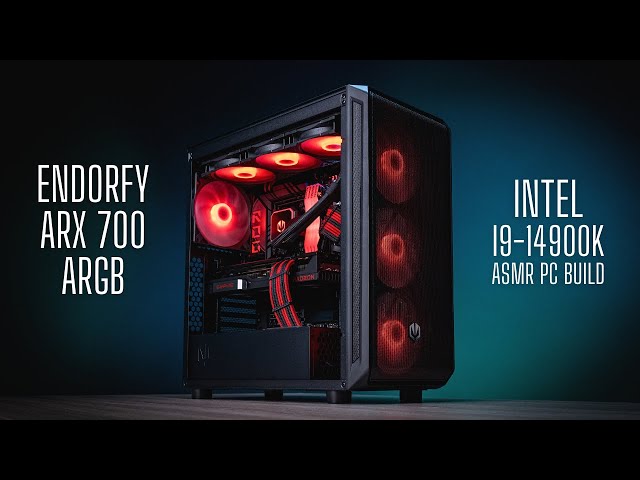 Endorfy ARX 700 ARGB | Intel i9-14900k | Sapphire Pulse RX 7900 XT | #ASMR PC Build