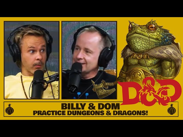 Billy & Dom Practice Dungeons & Dragons! | The Friendship Onion