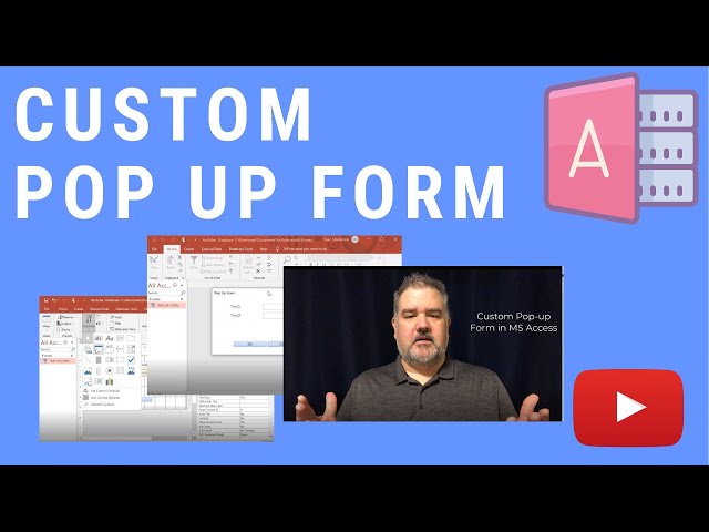How to Create and Configure a Custom Pop-Up Form in MS Access