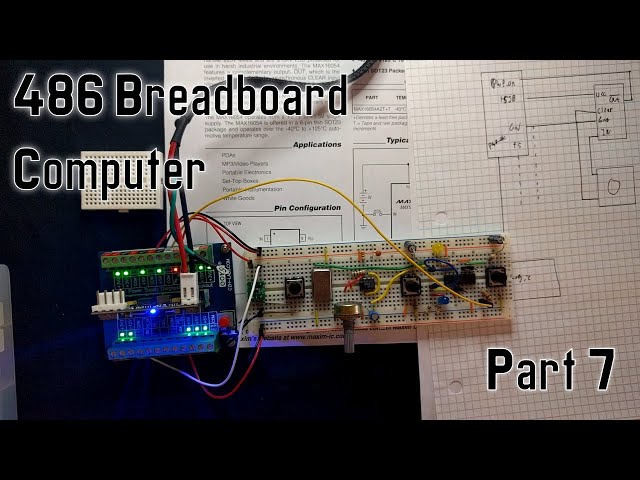 486 Breadboard Computer - Part 7 - Hardware