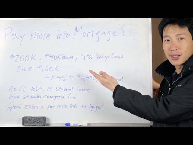 Should You Pay More Into Mortgage