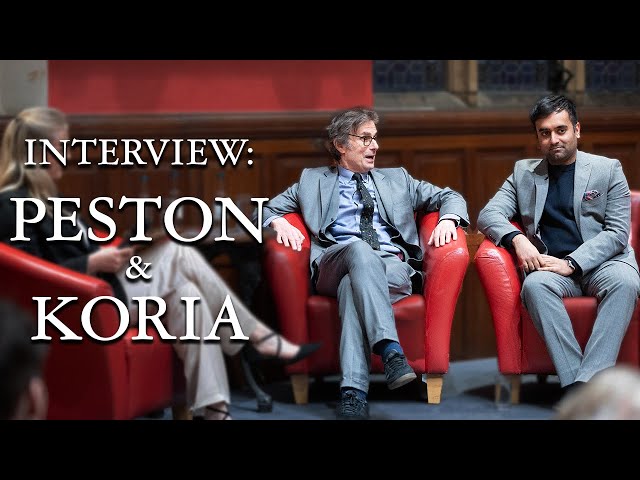 ITV's Robert Peston & Kishan Koria on the need for political reform in Britain & to prepare for AI