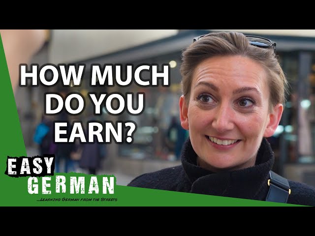We Asked People in Munich How Much They Earn | Easy German 499