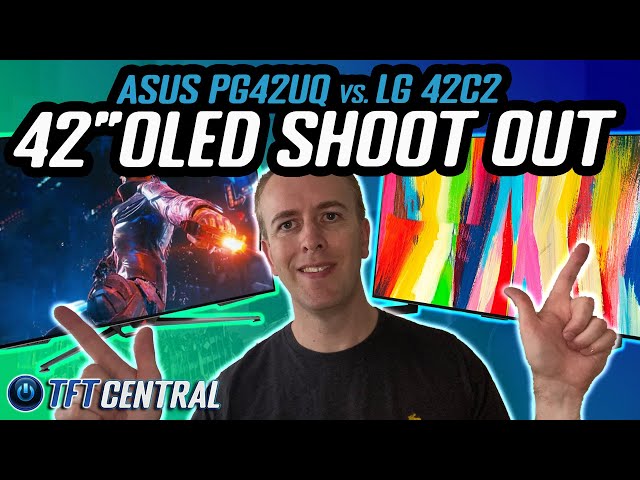 42” OLED Shoot Out!! - LG C2 vs Asus PG42UQ - The 5 Key Comparisons You NEED to Know