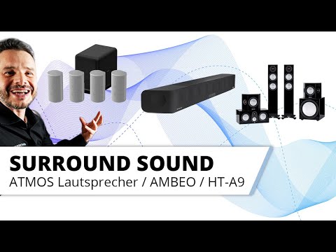 Surround Lautsprecher - Surroundanlage vs. Beste Soundbar vs. HT-A9.