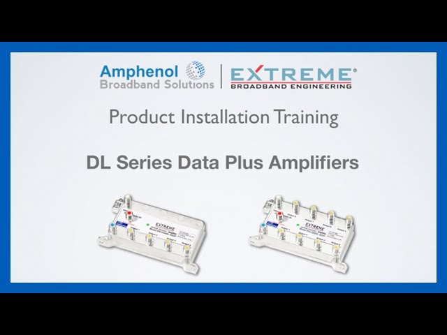 DL Series Data Plus Amplifier