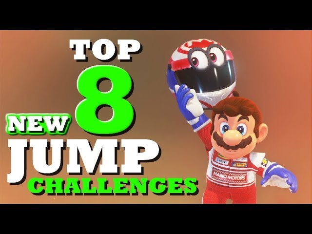Top 8 New Jump Challenges | Super Mario Odyssey