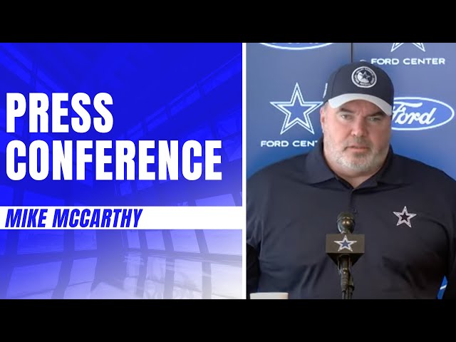 Head Coach Mike McCarthy Press Conference 11-6-23 | Dallas Cowboys 2023