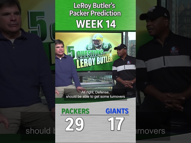 LeRoy Butler makes his Packers vs. Giants Week 14 NFL prediction