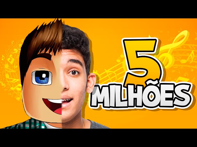♫ RAP ESPECIAL DE 5 MILHÕES DE INSCRITOS !! (feat.7Minutoz)