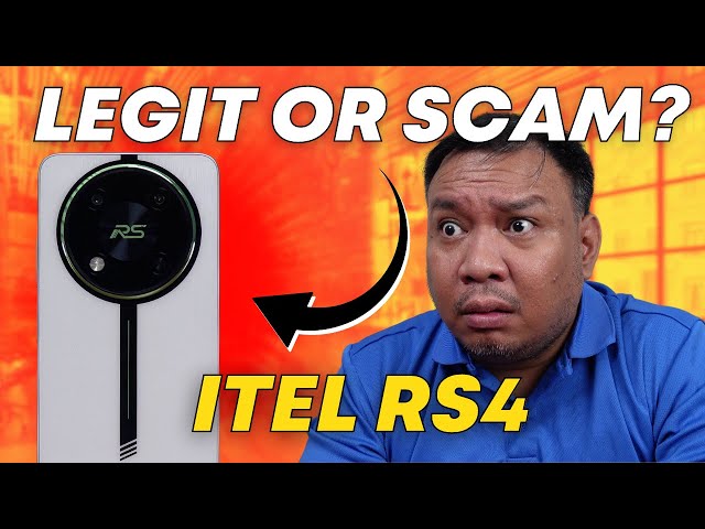 Gaming phone na SOBRANG mura!? | itel RS4 Quick Review Philippines