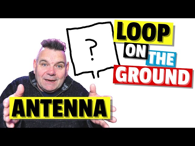 Receive Antennas - This is my Loop On Ground (LoG)